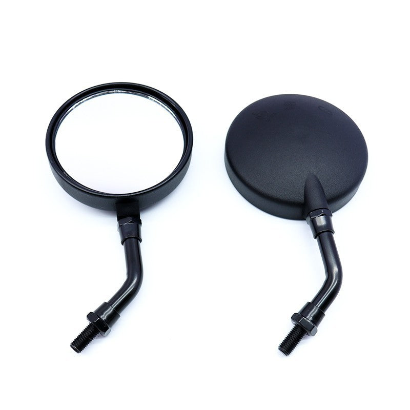 Motorcycle modification rearview mirror Japanese mirror round mirror reversing reflector can be changed lever