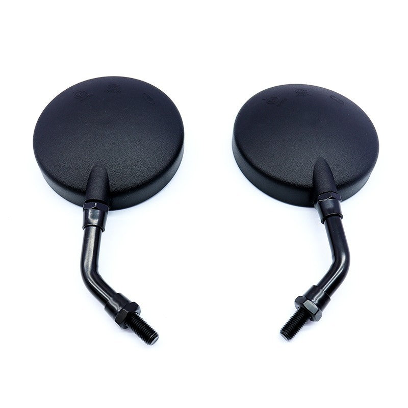 Motorcycle modification rearview mirror Japanese mirror round mirror reversing reflector can be changed lever